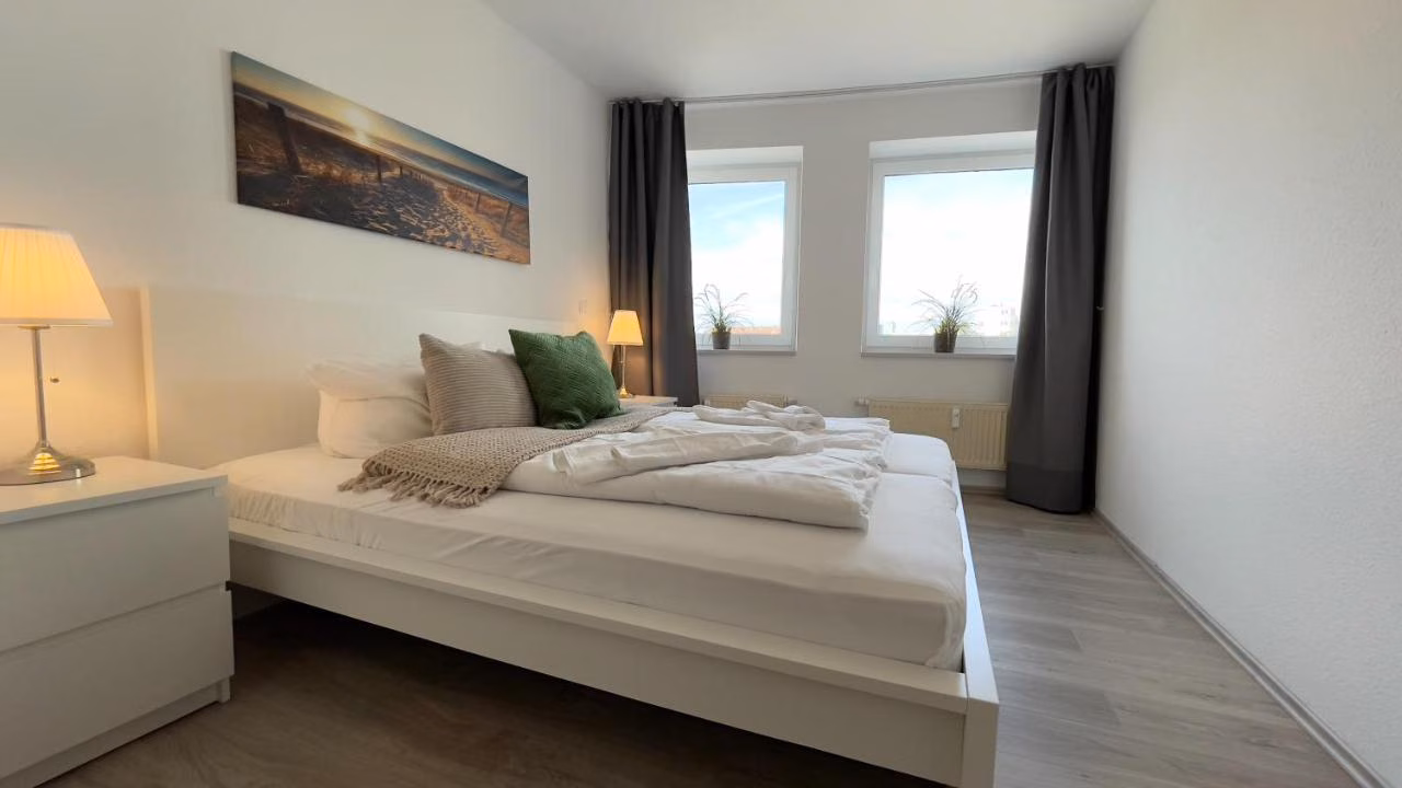 Apartment mit Balkon