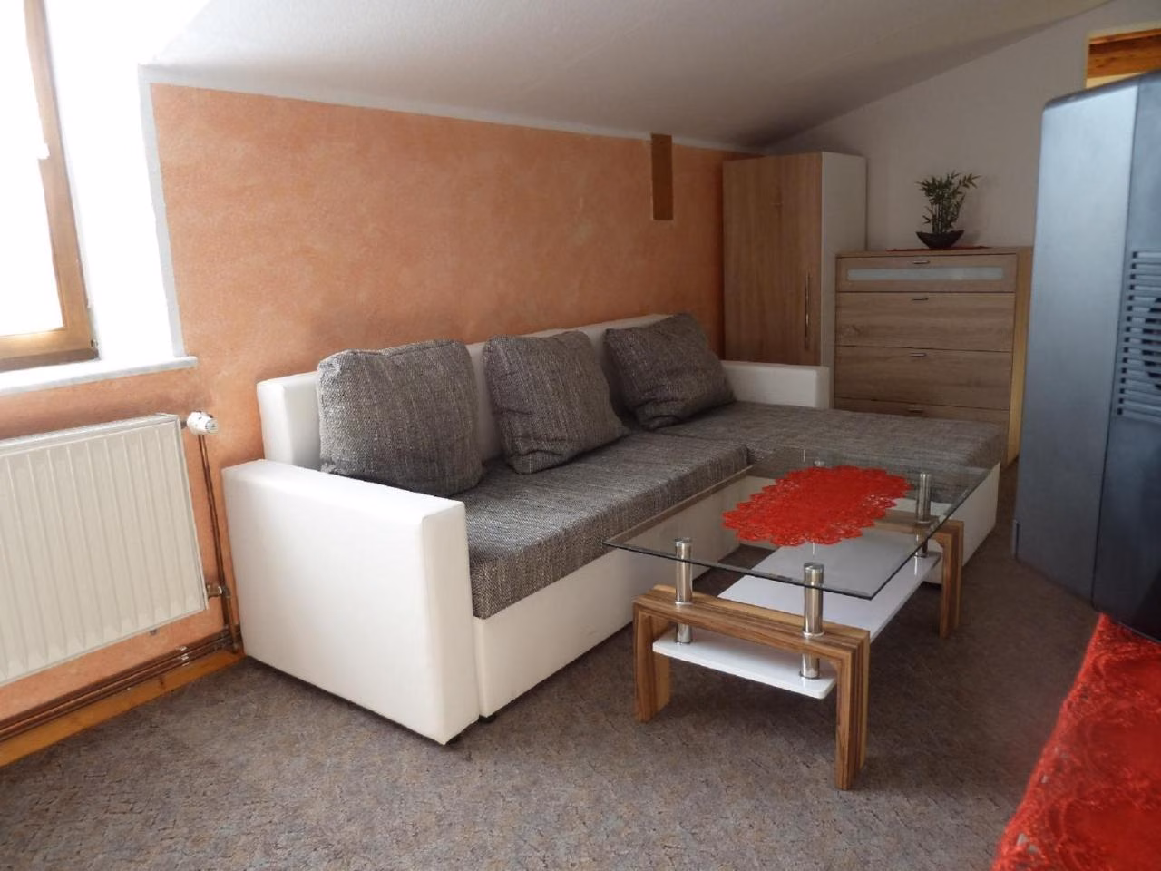 Doppelzimmer mit eigenem externen Bad