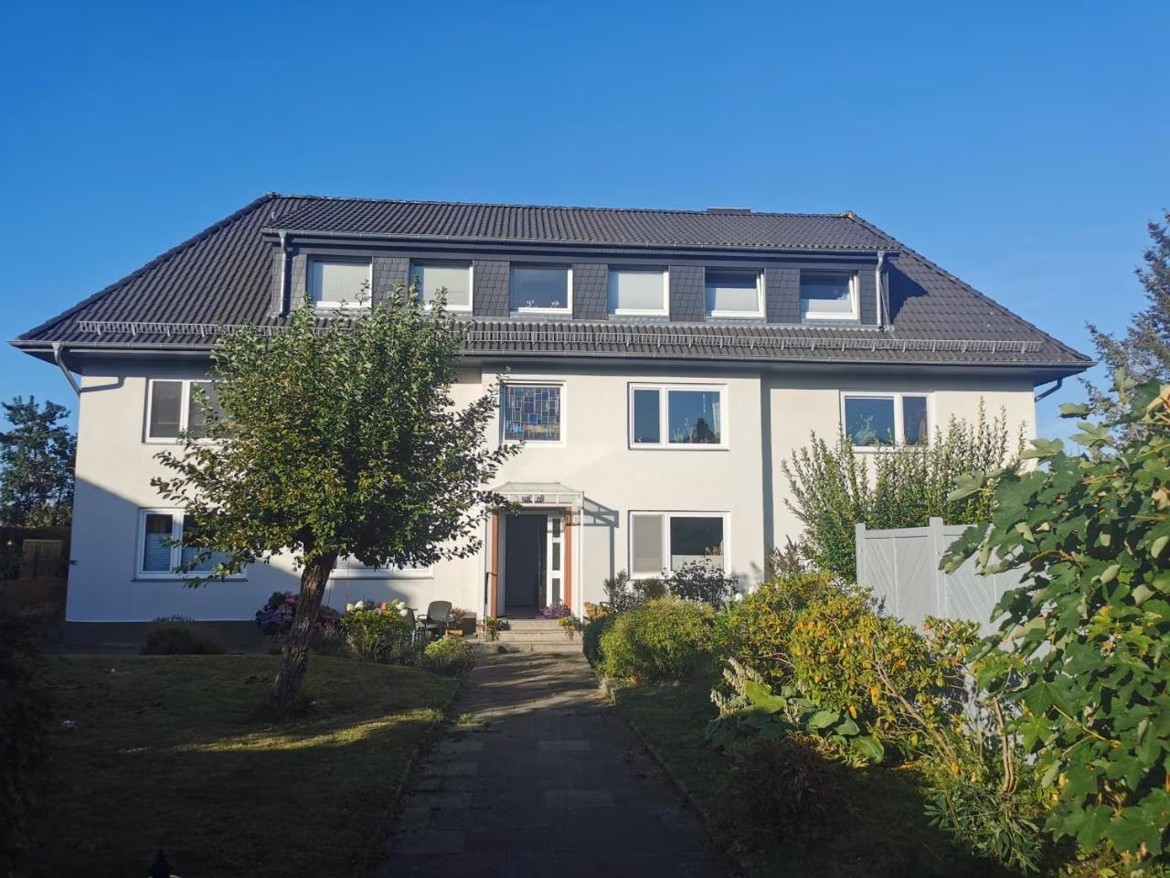 Apartment mit Gartenblick