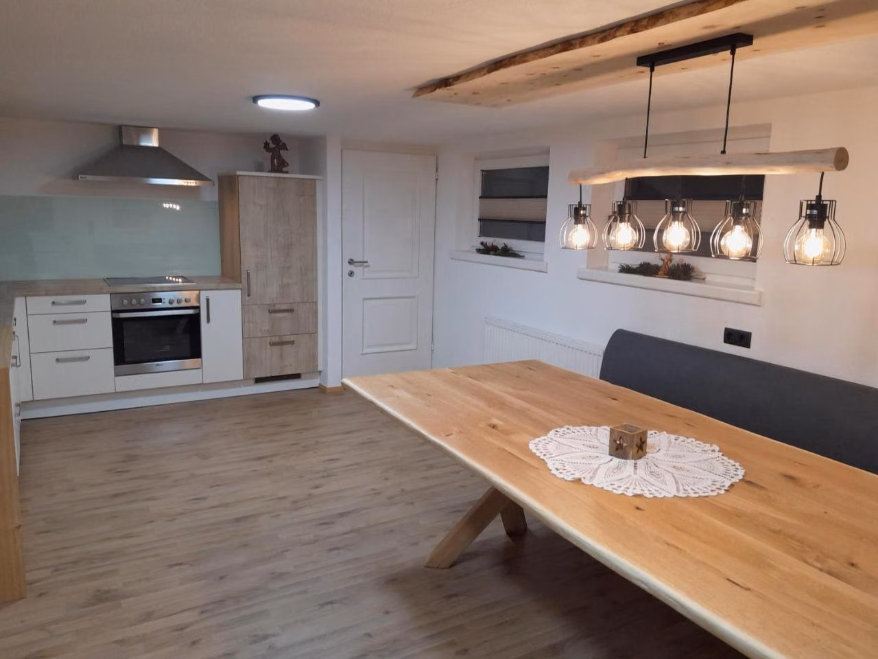 Ferienhaus mit Dusche