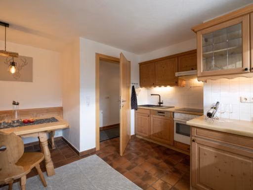 Apartment mit 1 Schlafzimmer und Dusche