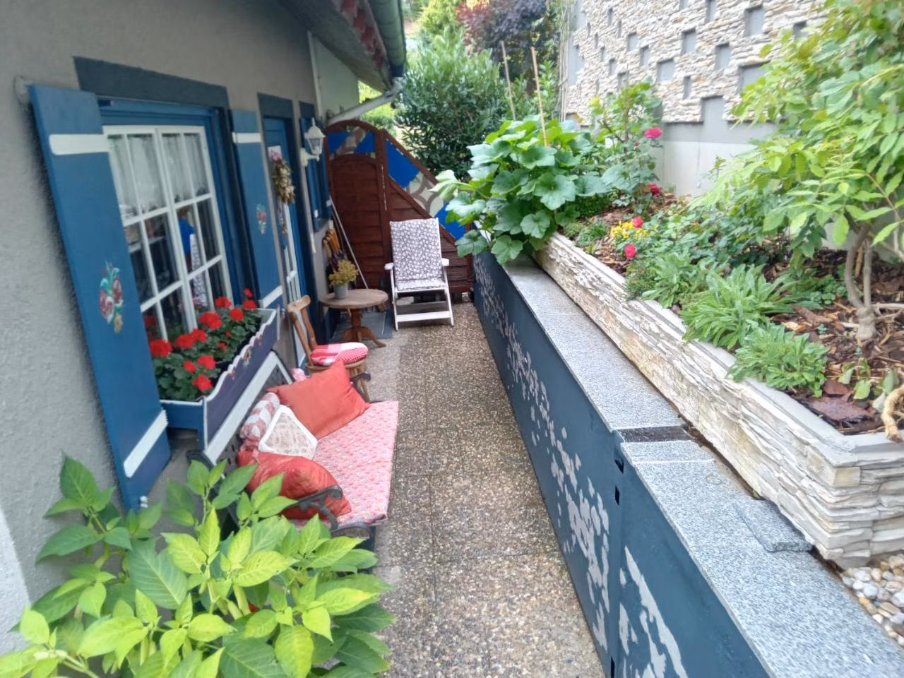 Apartment mit Terrasse