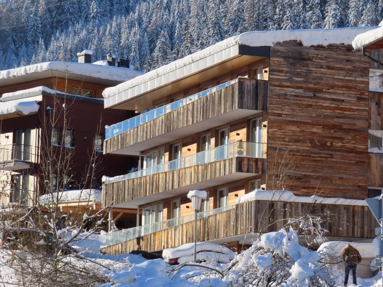 Apartment mit Blick auf die Berge