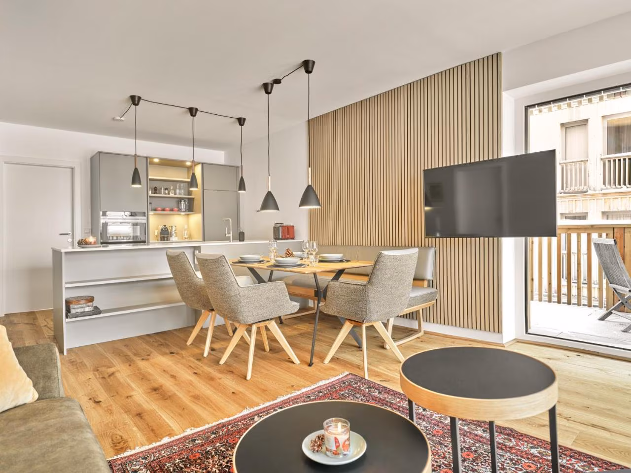Apartment mit Sauna