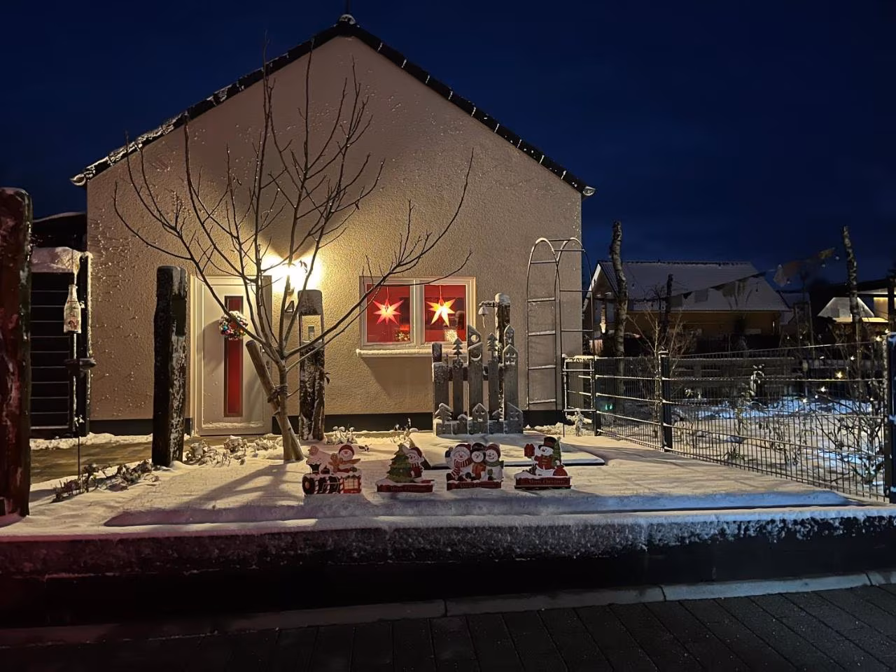 Apartment mit Gartenblick