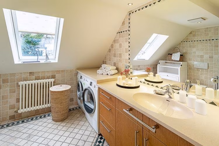 Apartment mit Sauna