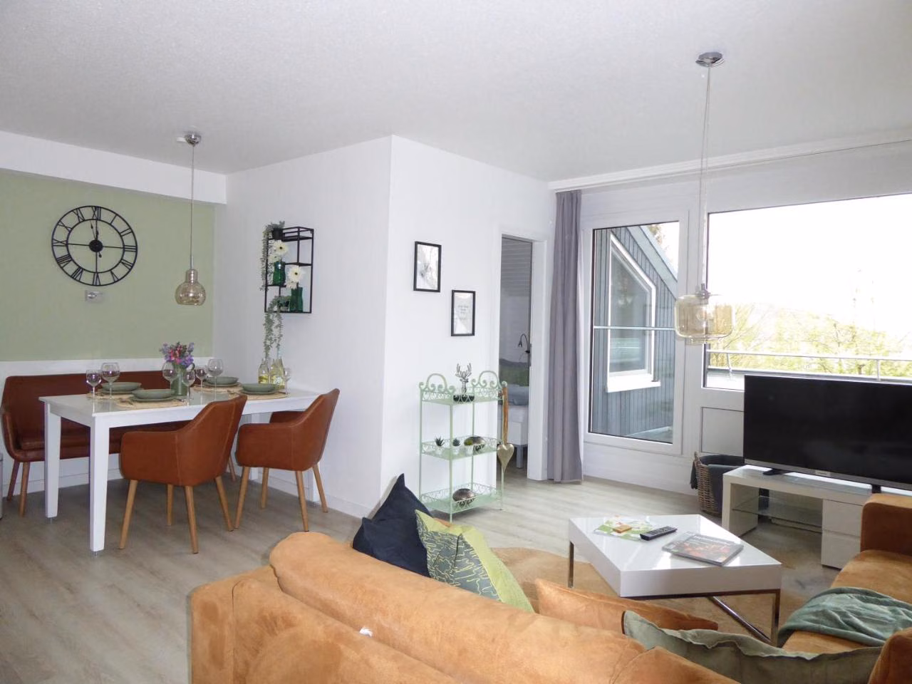 Apartment mit Blick auf die Berge
