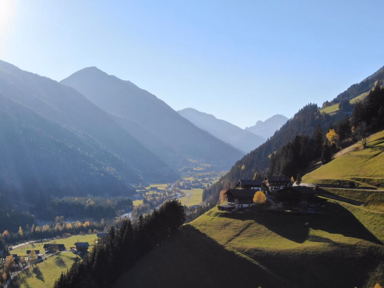 Apartment mit Blick auf die Berge