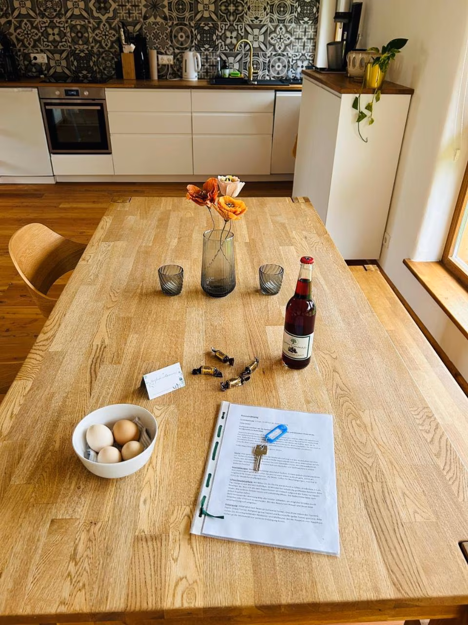 Apartment mit Terrasse