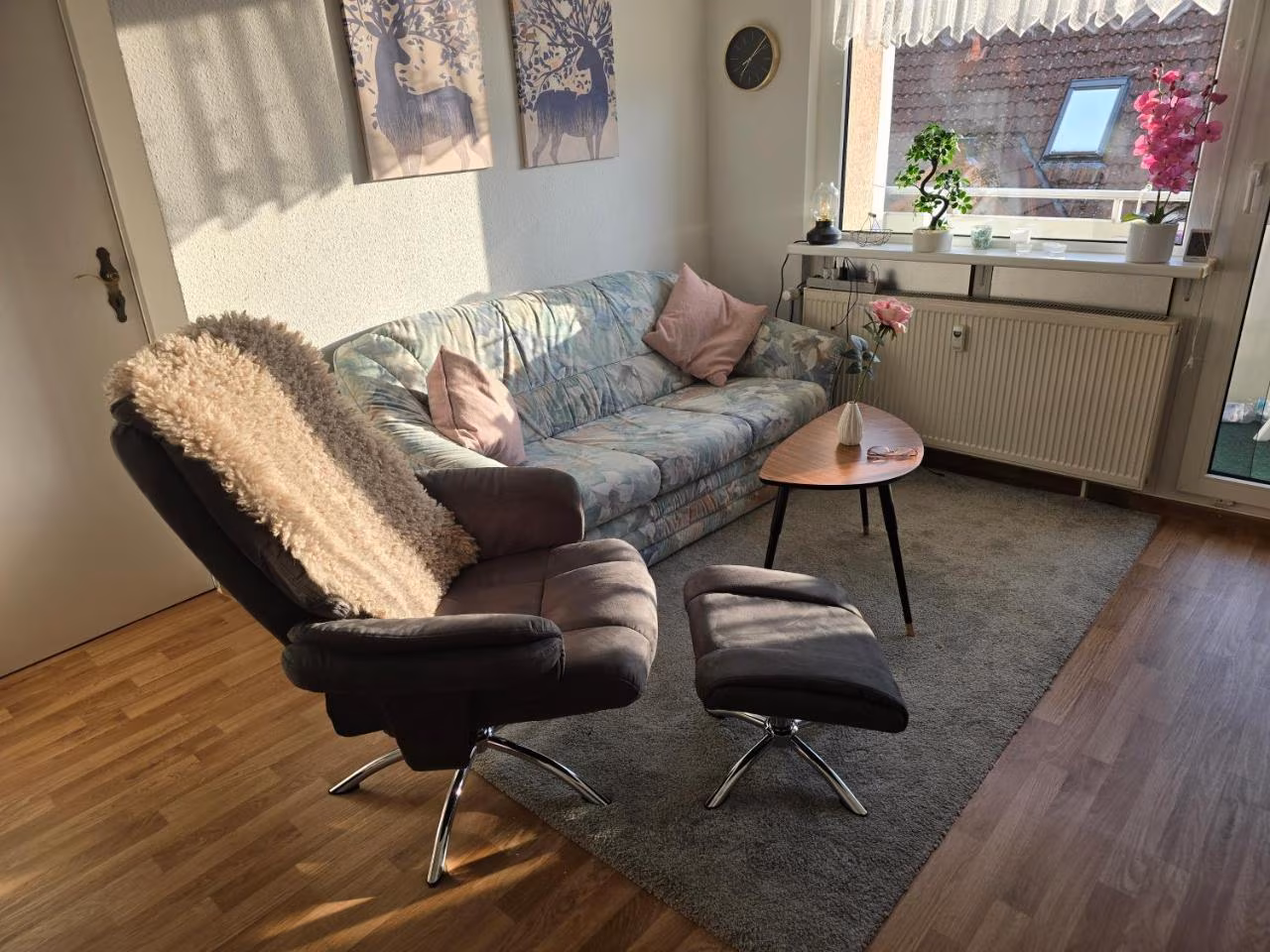 Apartment mit Balkon