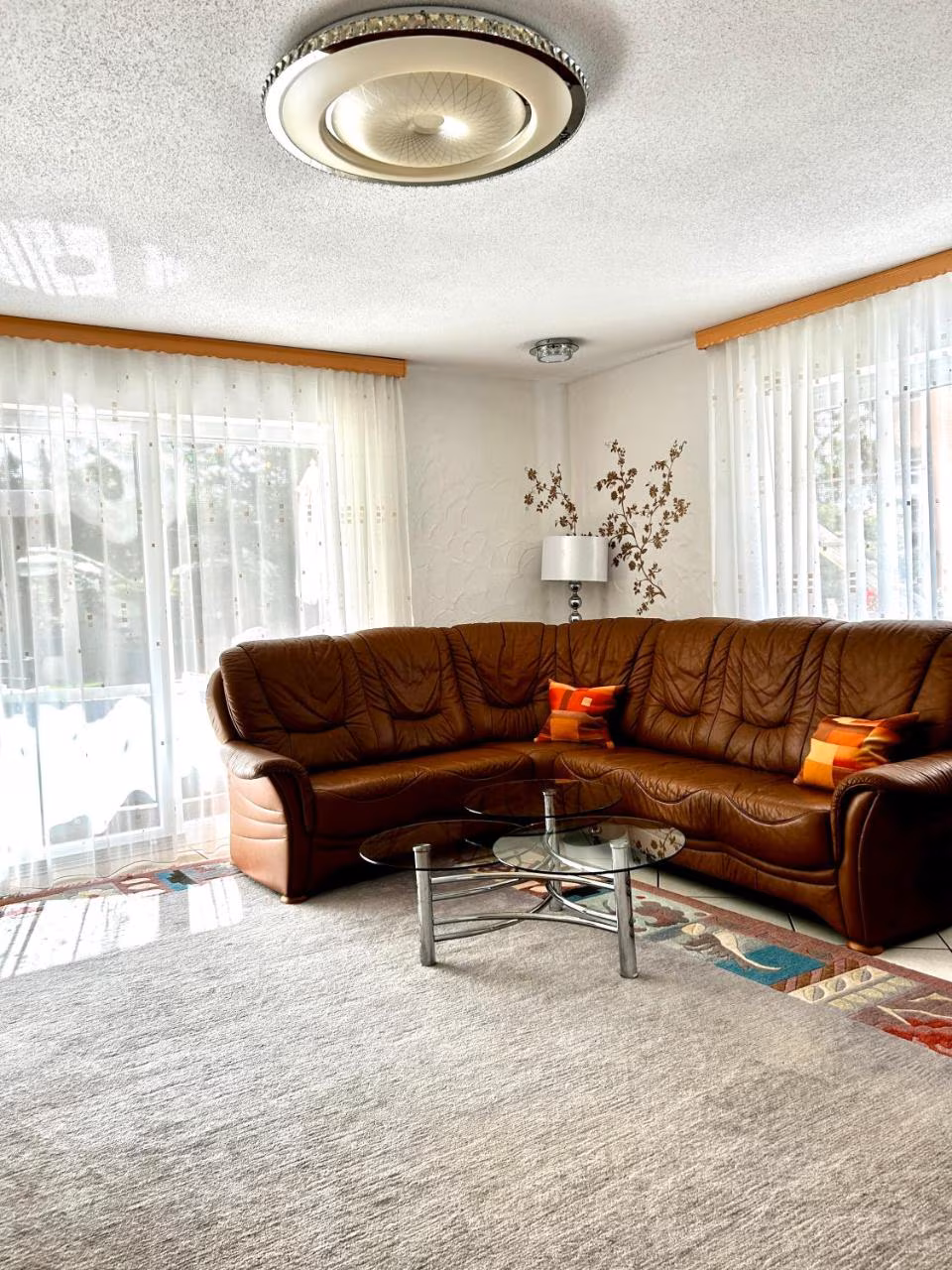 Apartment mit Gartenblick