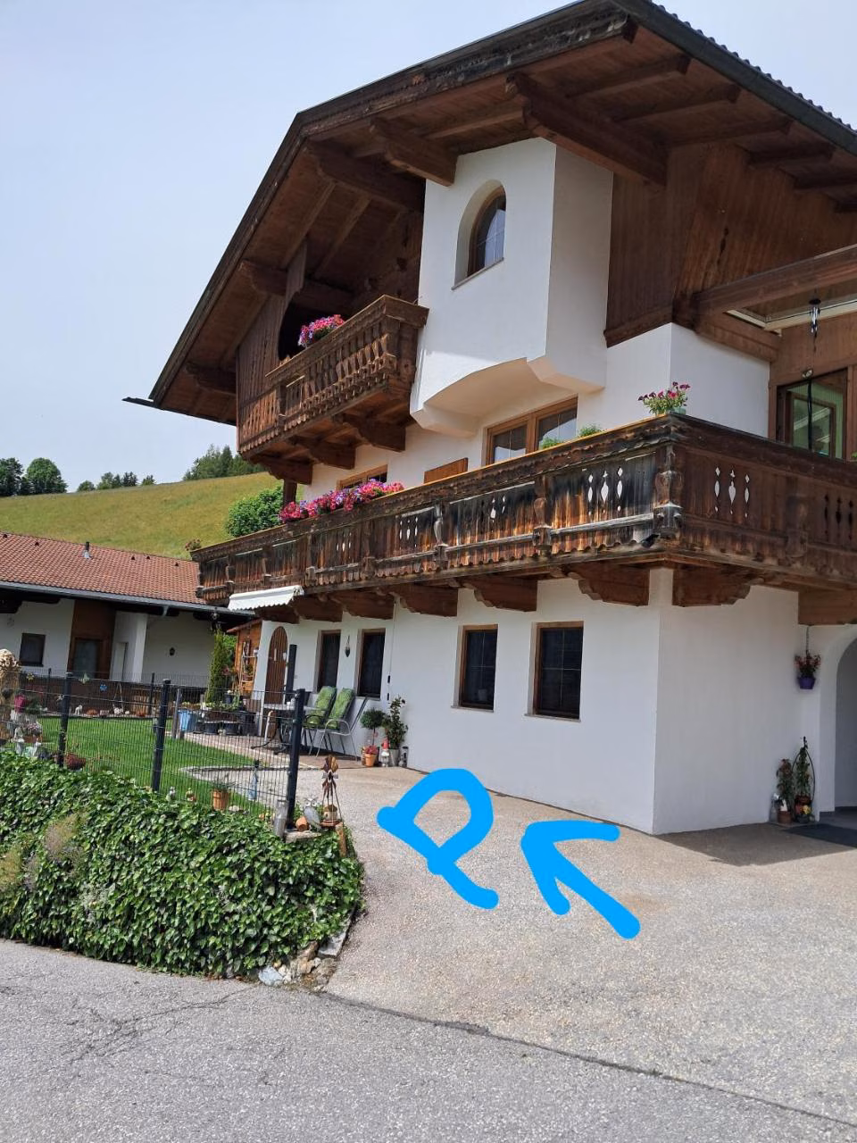 Apartment mit Blick auf die Berge