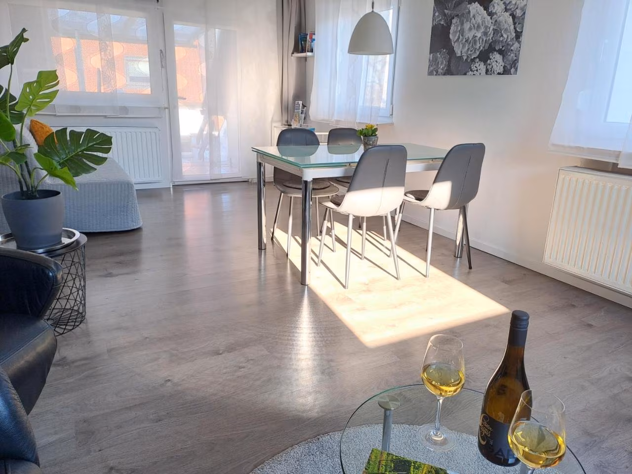 Apartment mit Terrasse