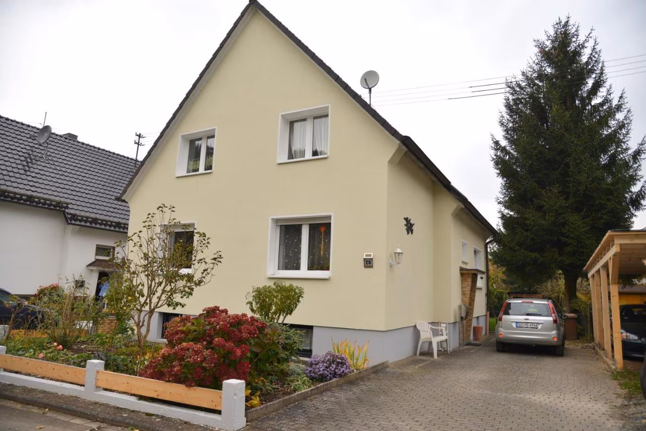 Apartment mit Gartenblick