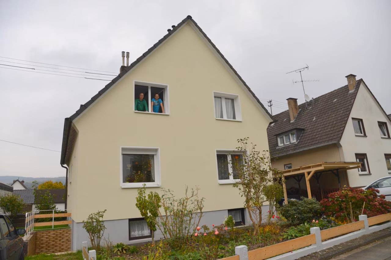 Apartment mit Gartenblick
