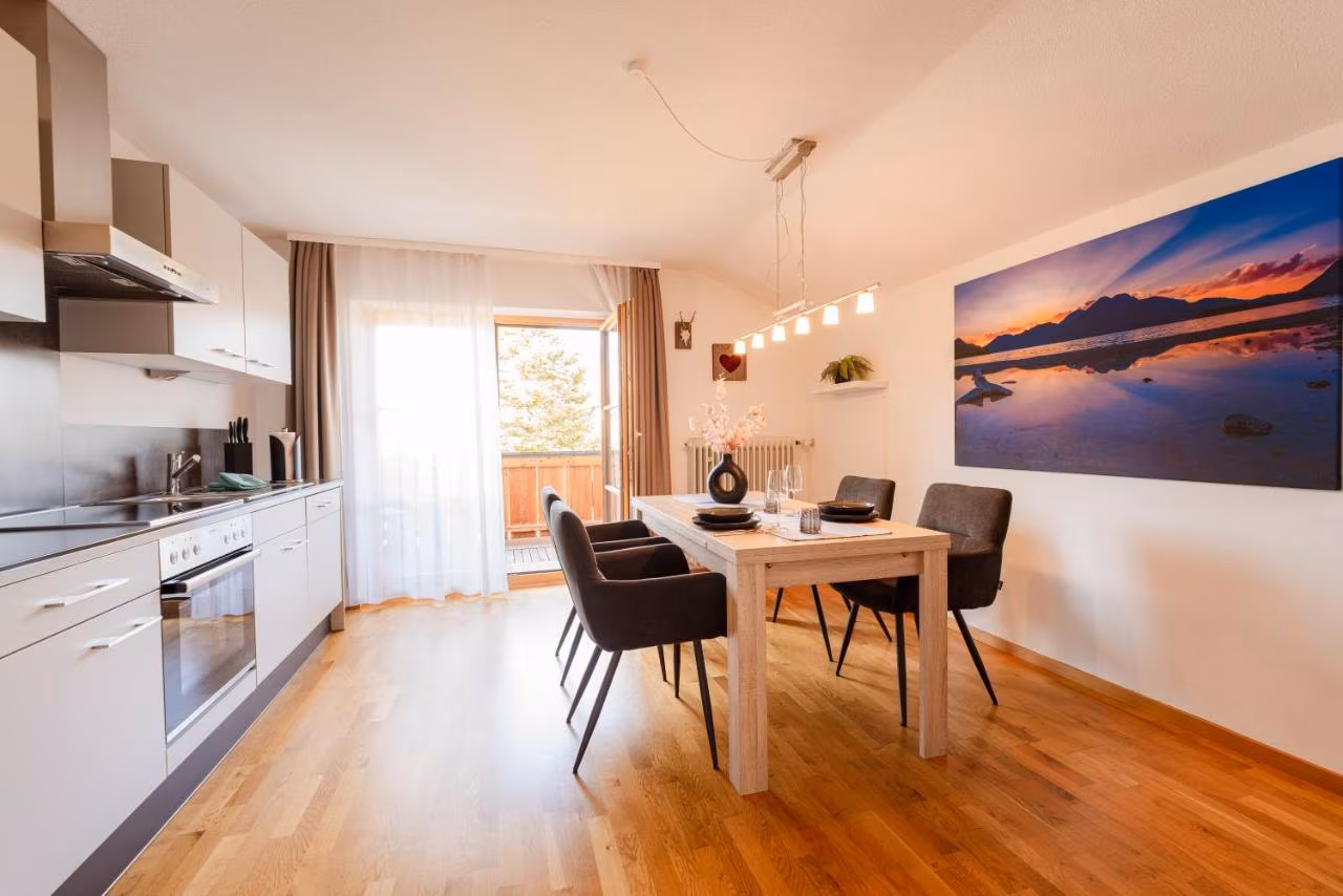 Apartment mit Blick auf die Berge