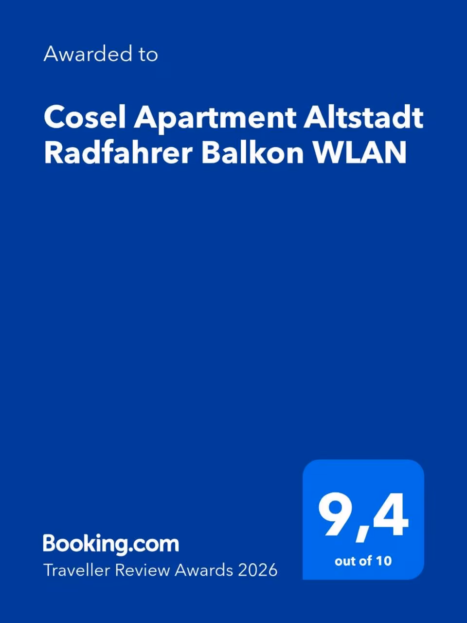Apartment mit 2 Schlafzimmern