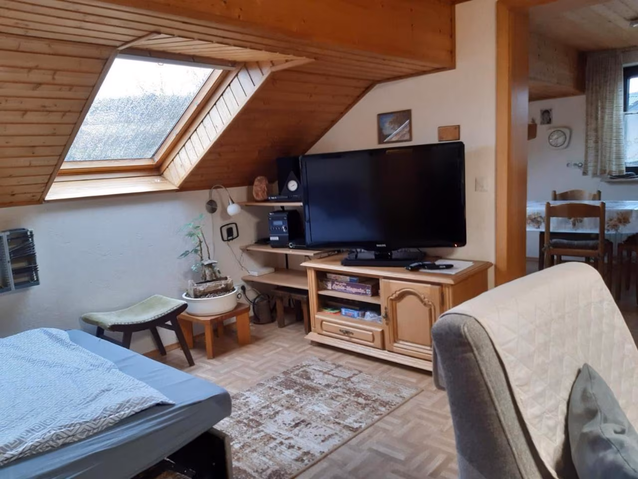 Deluxe-Apartment mit 2 Schlafzimmern und Gartenblick