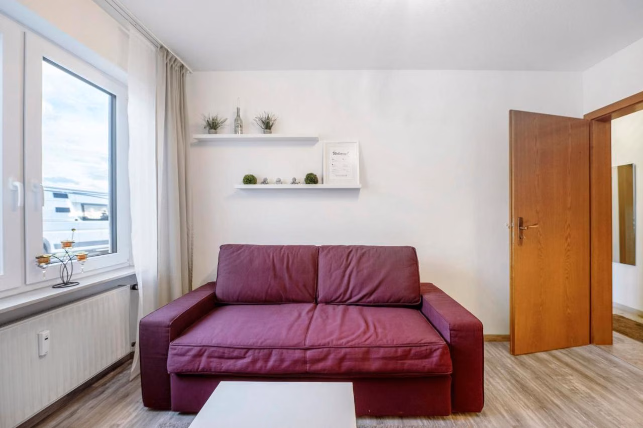 Apartment mit Dusche