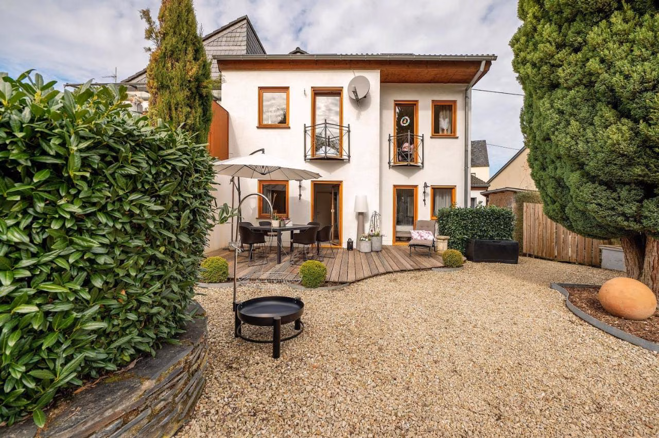 Deluxe-Apartment mit 2 Schlafzimmern und Gartenblick