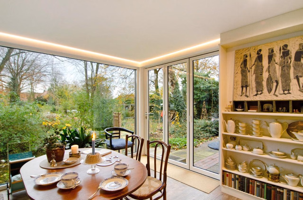 Deluxe-Apartment mit 2 Schlafzimmern und Gartenblick