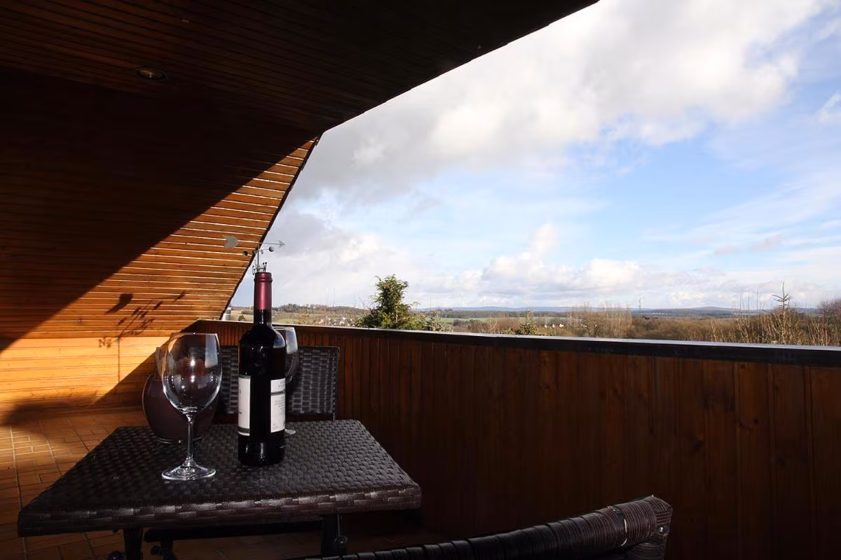 Apartment mit Blick auf die Berge