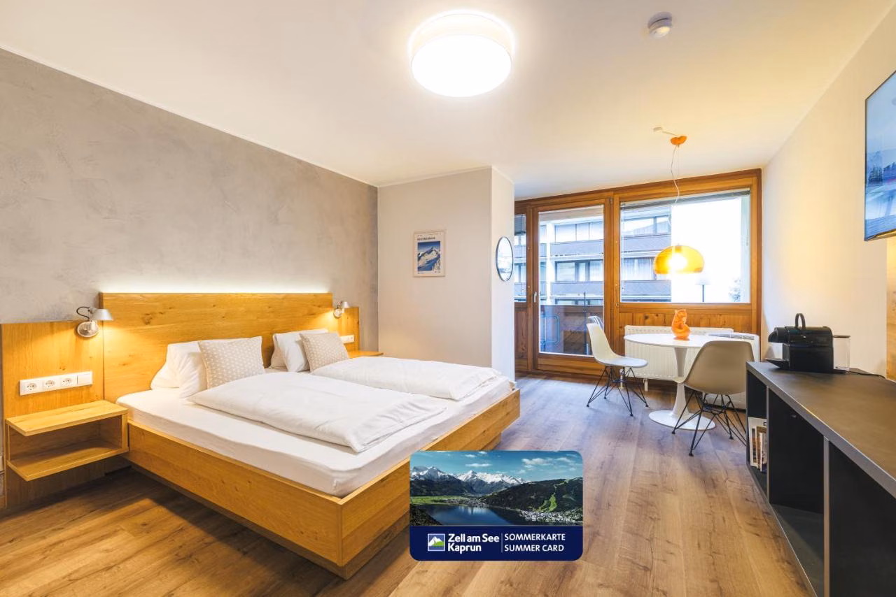 Studio-Apartment mit Balkon