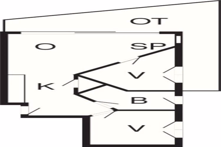 Apartment mit 2 Schlafzimmern