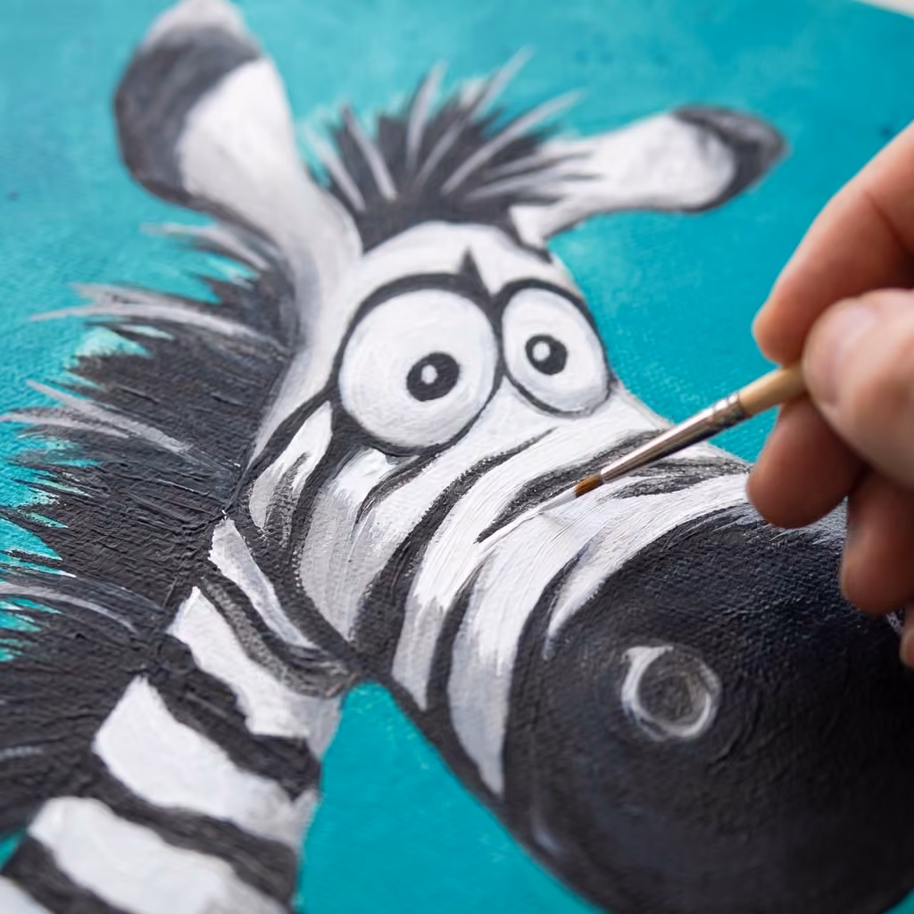ArtNight Kids: Zebra - Ellin Original Greek