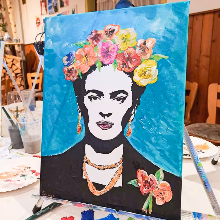 ArtNight Klassik: Frida Kahlo Acryl Collage - Vienna house / Wyndham