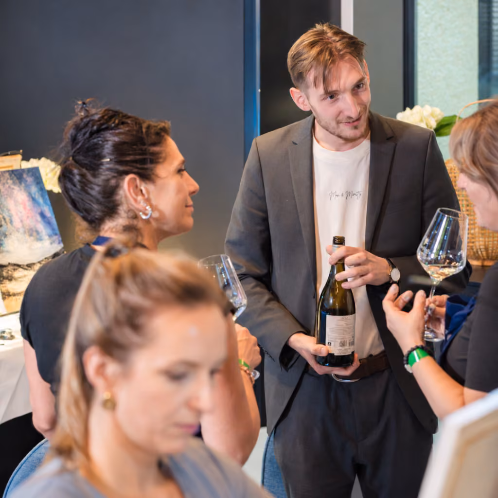 Wine & Paint: Struktur Abstrakt - Courtyard by Marriott Wiesbaden-Nordenstadt