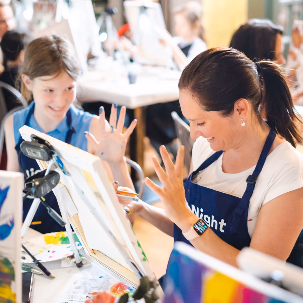 ArtNight Kids: Löwe - Shades Café Bar Atelier
