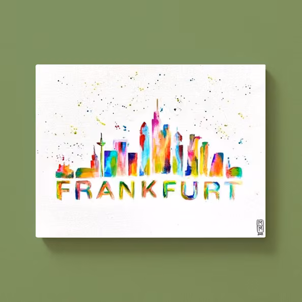 Skyline Frankfurt - Hotel Rödelheimer Hof - Am Wasserturm