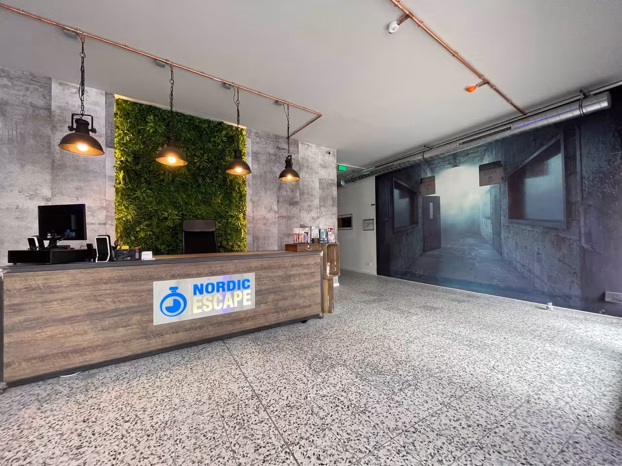 Empfangstheke von Nordic Escape