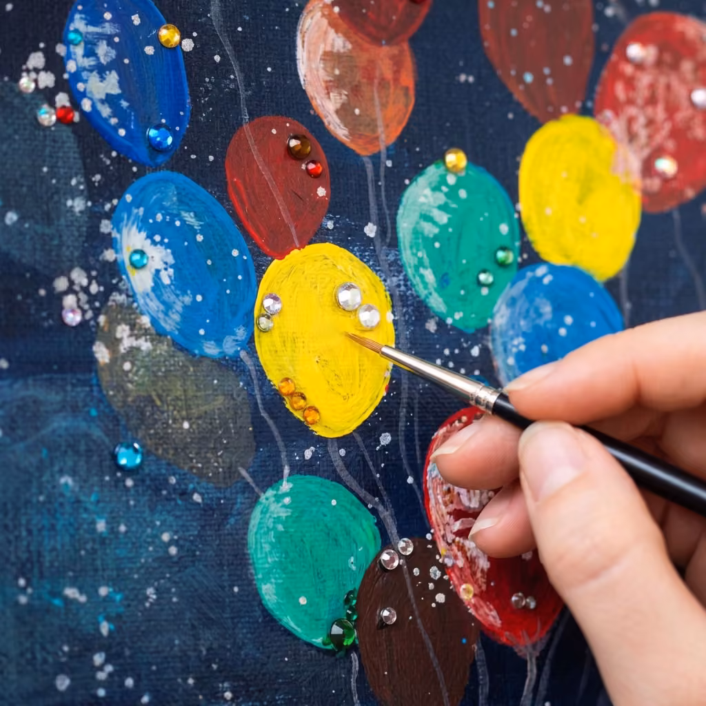 Banksy: Girl with Balloon – Bedazzling Special - Topgolf Oberhausen