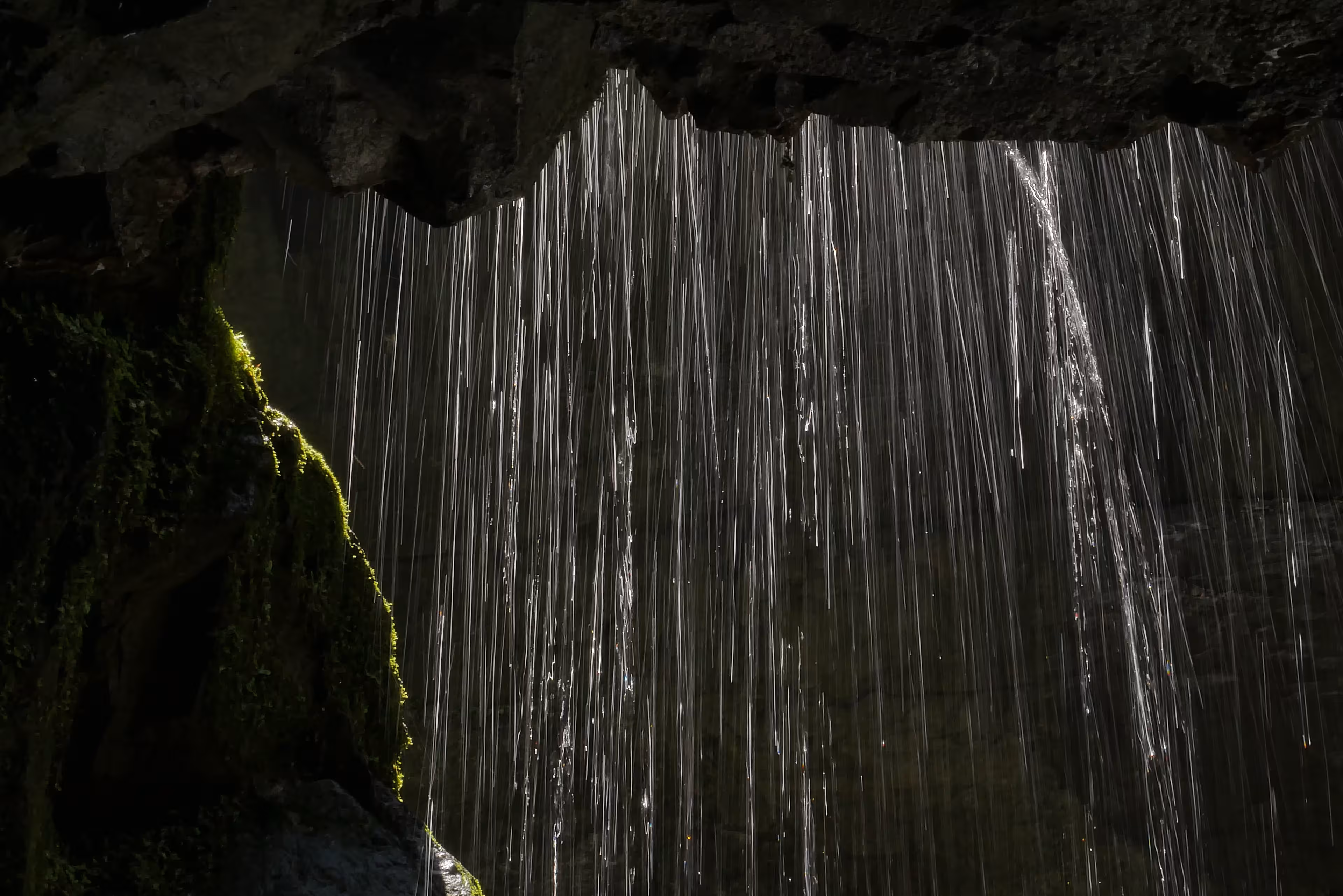 Wassertropfen in der Partnachklamm
