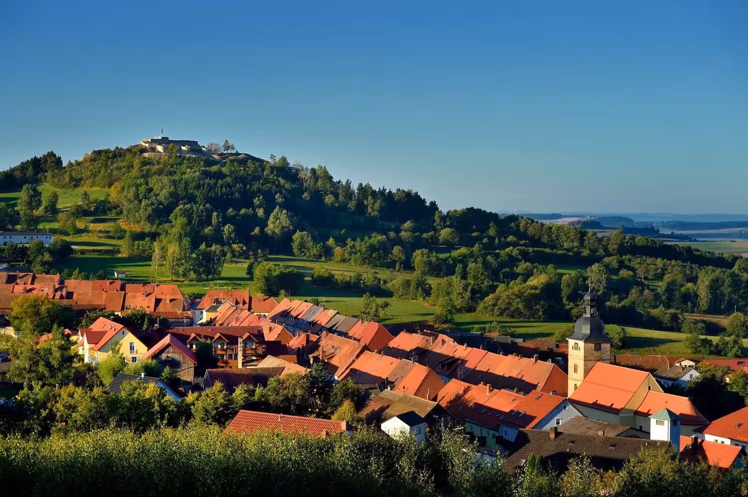 Blick auf Waldeck bei Kemnath