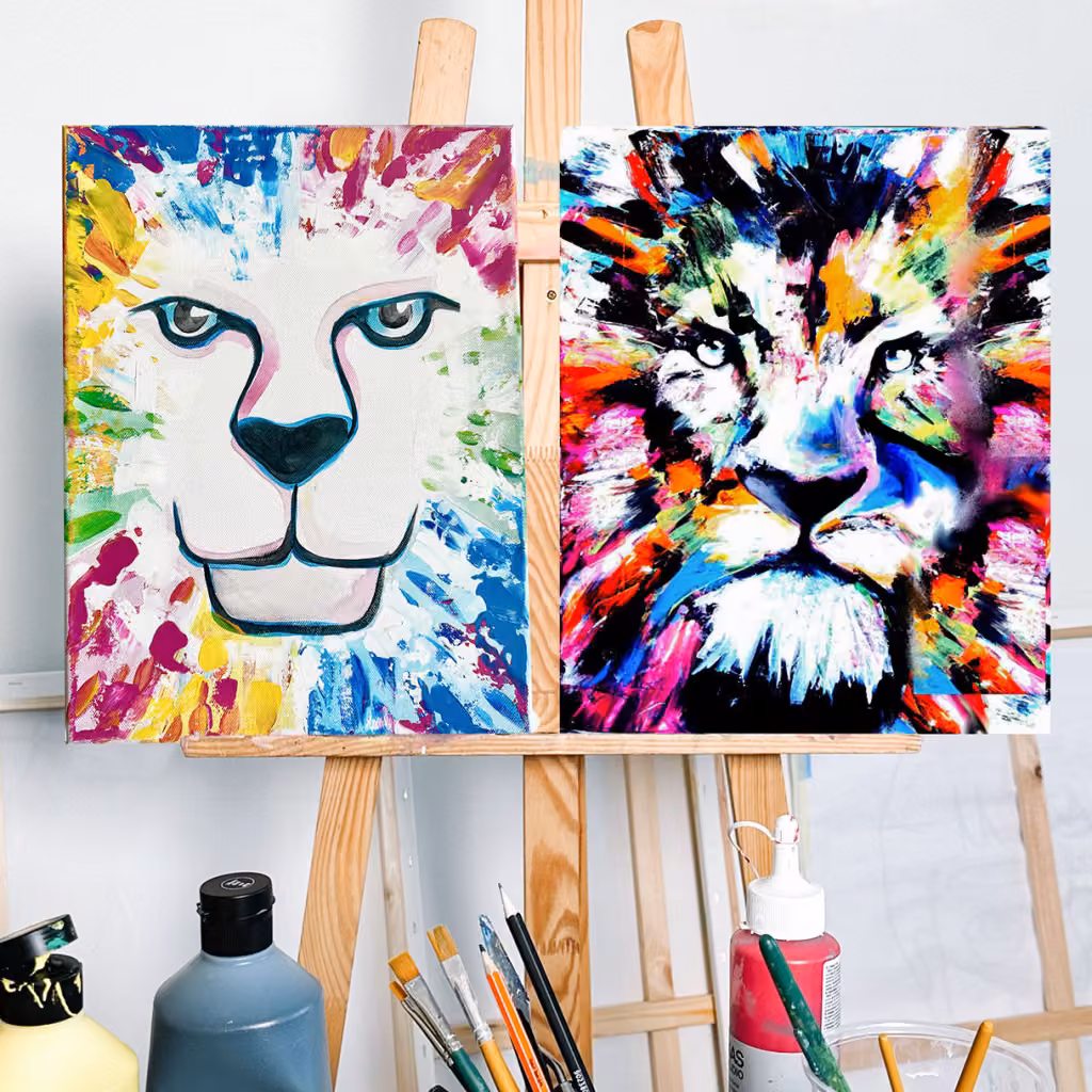 ArtNight Kids: Löwe - Shades Café Bar Atelier