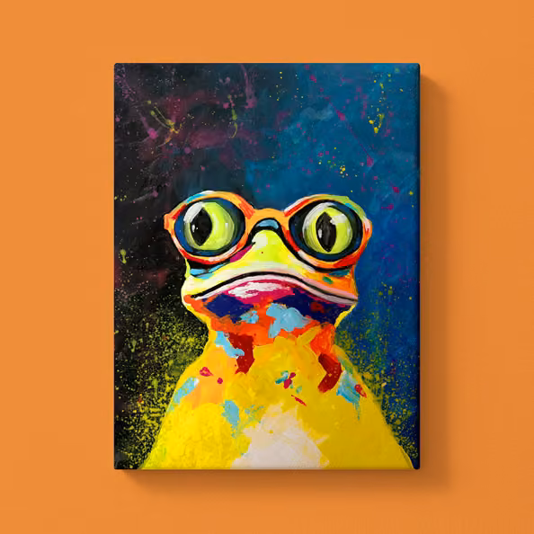 ArtNight Kids: Herr Frosch - Kreativwerkstatt Baumann (Jockgrim, nicht direkt in Karlsruhe!)