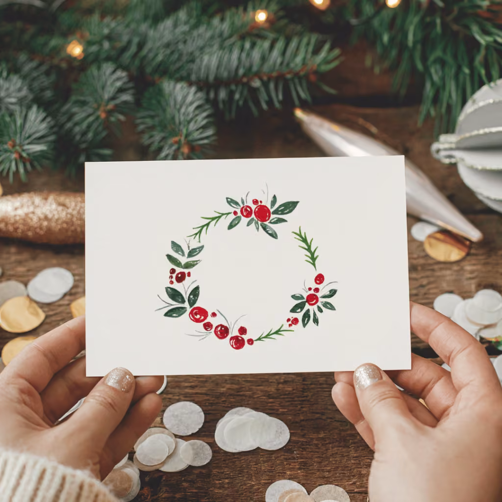 Aquarell: Weihnachtskarten - B&B HOTEL Bonn-City