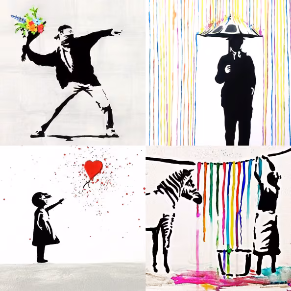 Banksy: Street-Art-Kollektion - Zwo8 - Zur Alten Mühle