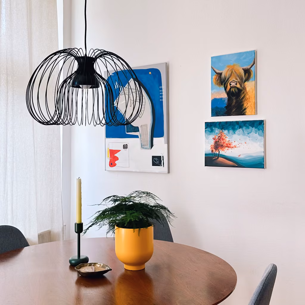 Schottische Kuh - ibis Styles Hamburg Alster City