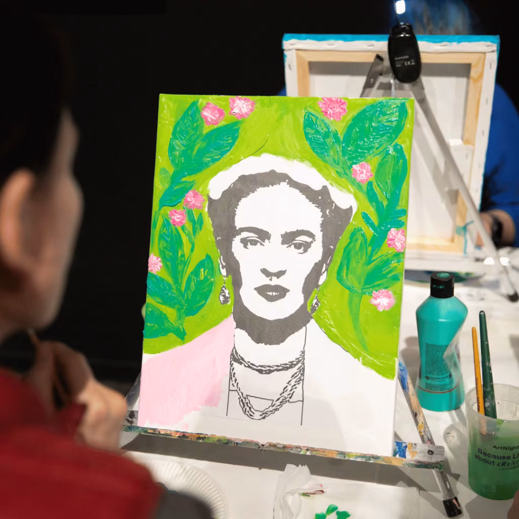 ArtNight Klassik: Frida Kahlo Acryl Collage - Vienna house / Wyndham