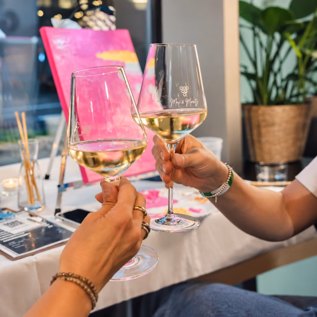 Wine & Paint: Struktur Abstrakt - Courtyard by Marriott Wiesbaden-Nordenstadt