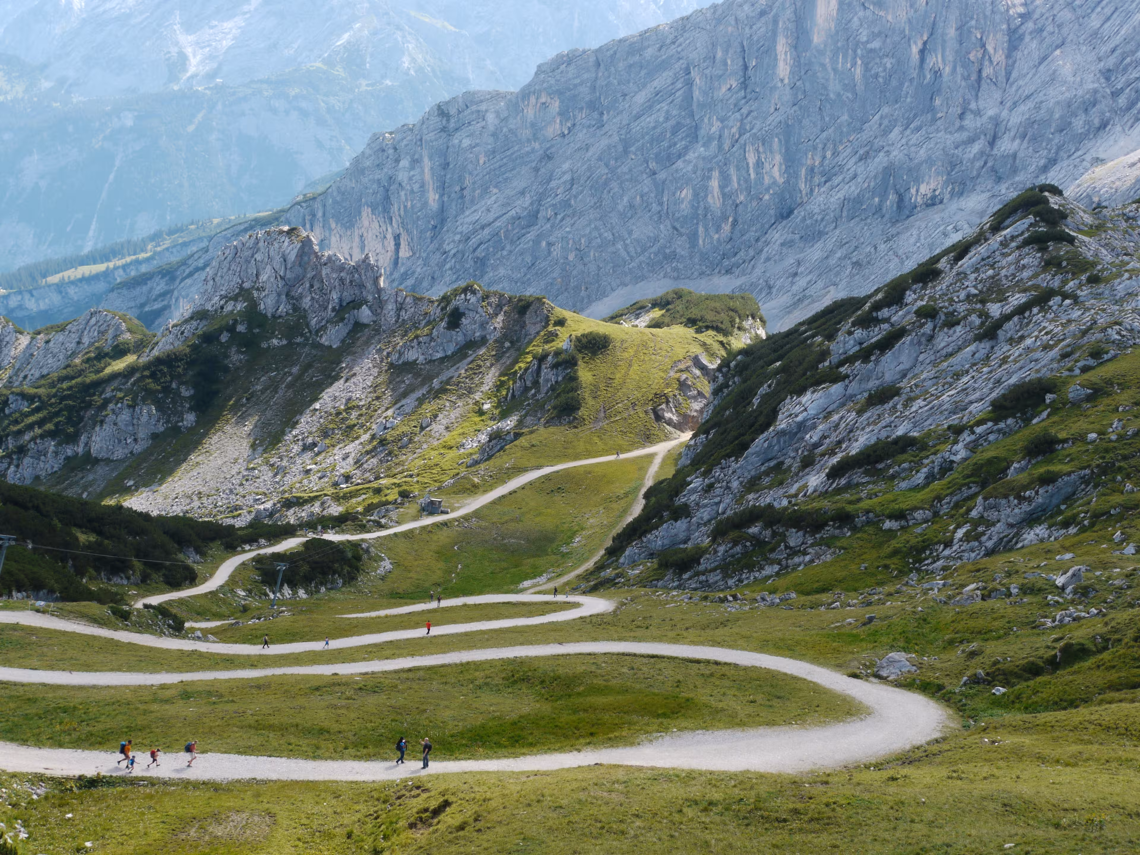 Landschaft um die Alpspitze in Garmisch-Partenkirchen