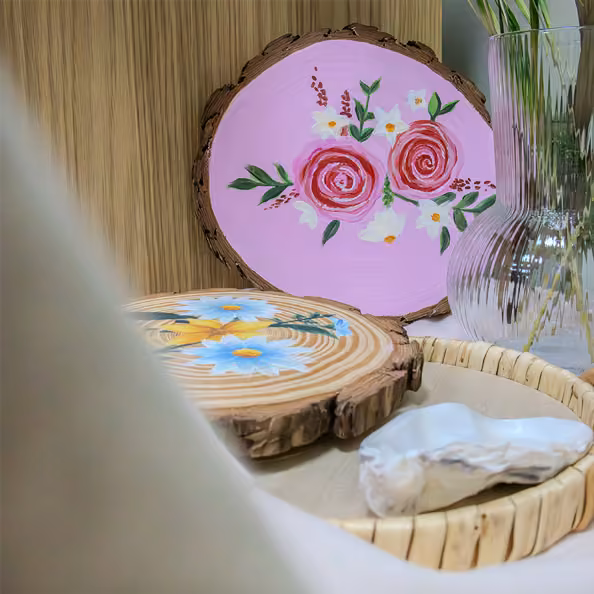 The Art of Wood Painting: Flowers - Zweigleisig