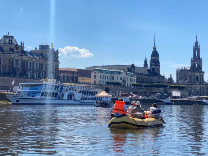 Hot Rod & Rafting Dresden Altstadt (Tageserlebnis)  