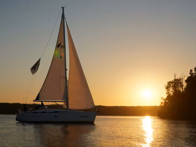 Sunset-Sailing ab Bad Saarow - 3 Stunden  