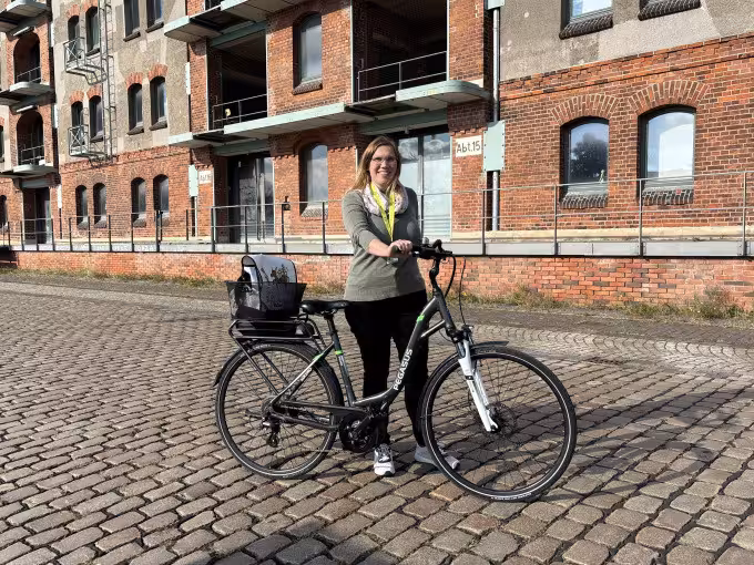 Mit dem Fahrrad durch die Überseestadt (für Gruppen)