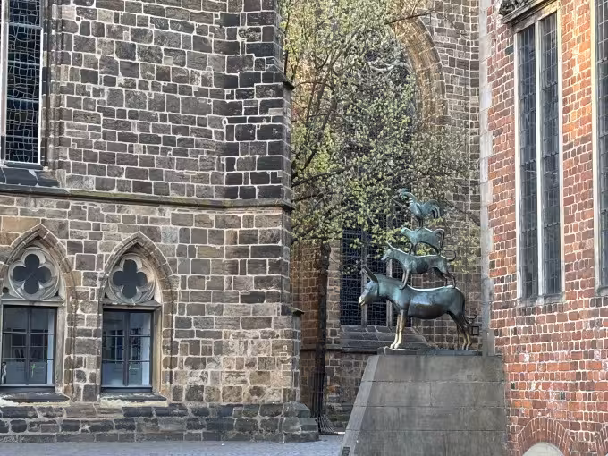 Online guided city tour through Bremen's Old town